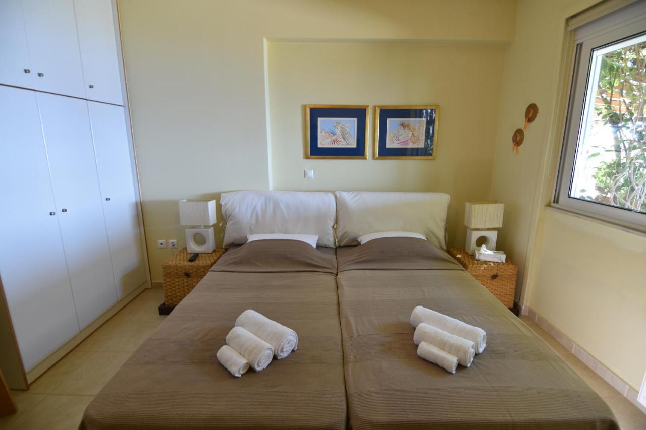 Blue Bay View - Beach House Vathirrevma Extérieur photo