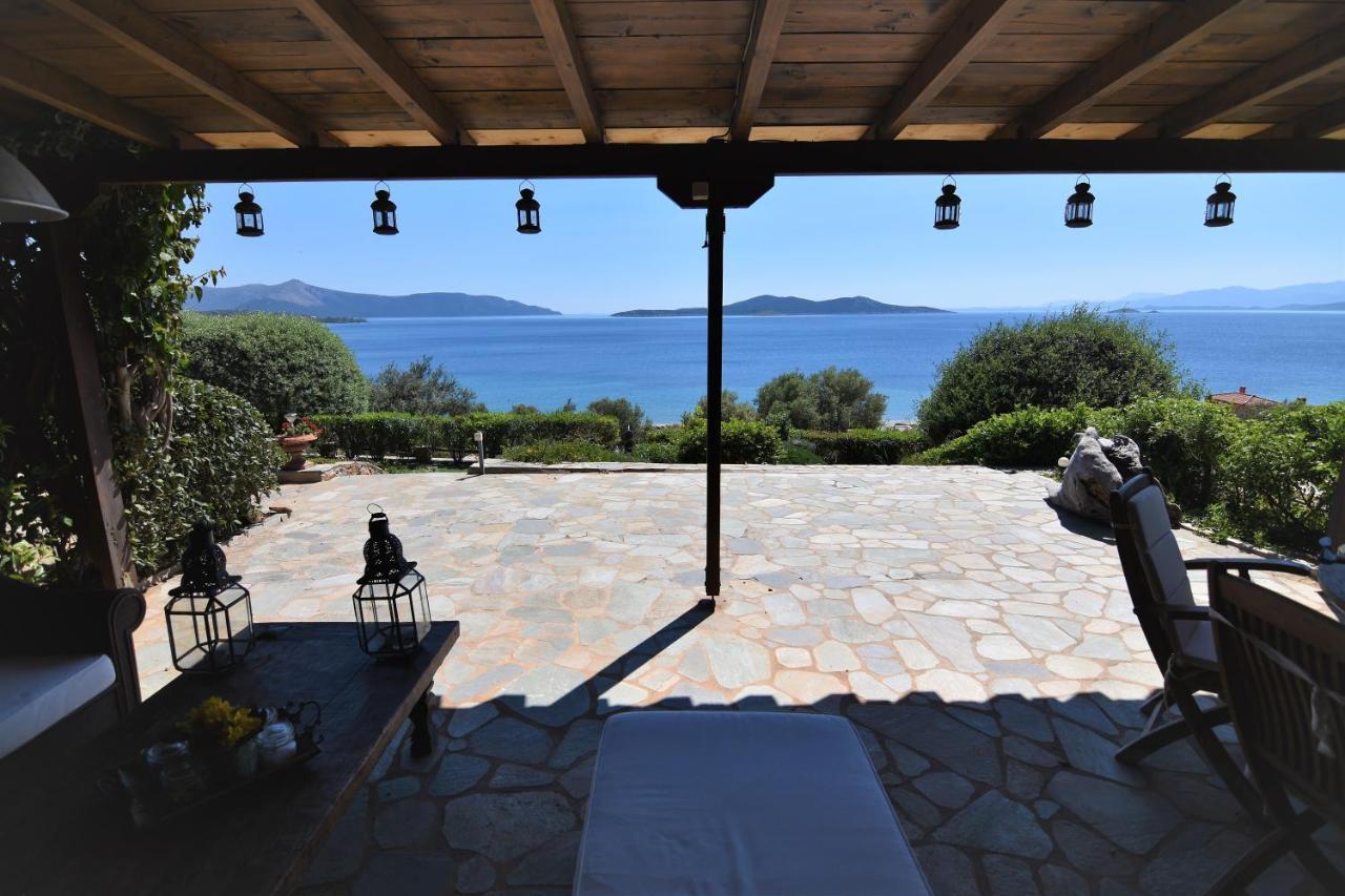 Blue Bay View - Beach House Vathirrevma Extérieur photo